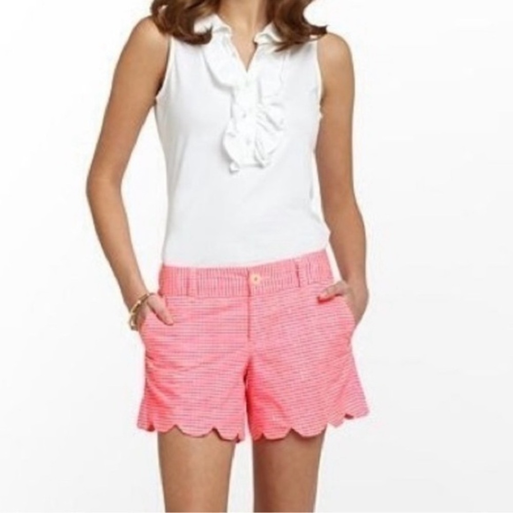 Lily Pulitzer Buttercup Gingham Shorts 💕